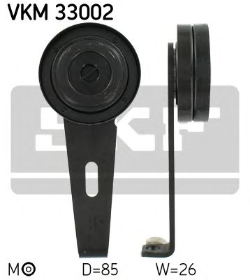 VKM 33002 SKF Натяжний ролик1